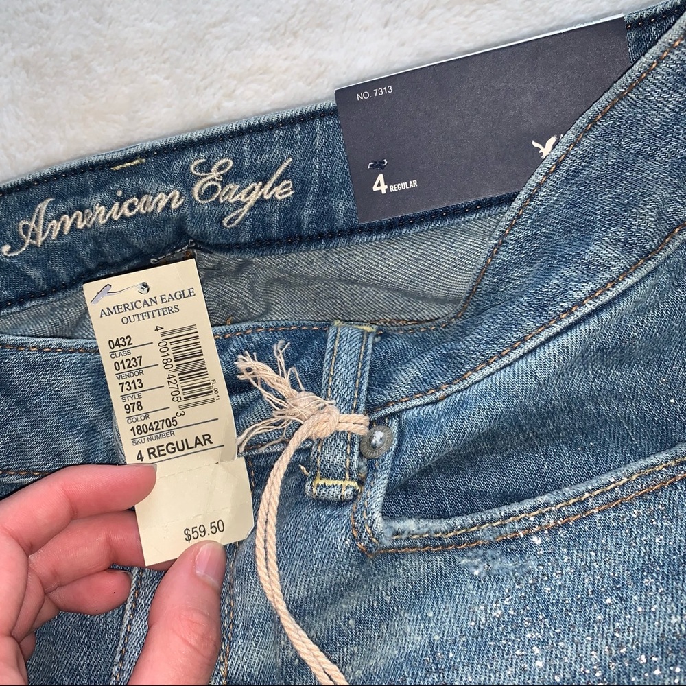 ❤️SOLD❤️ Brand New American Eagle Glitter Jeans